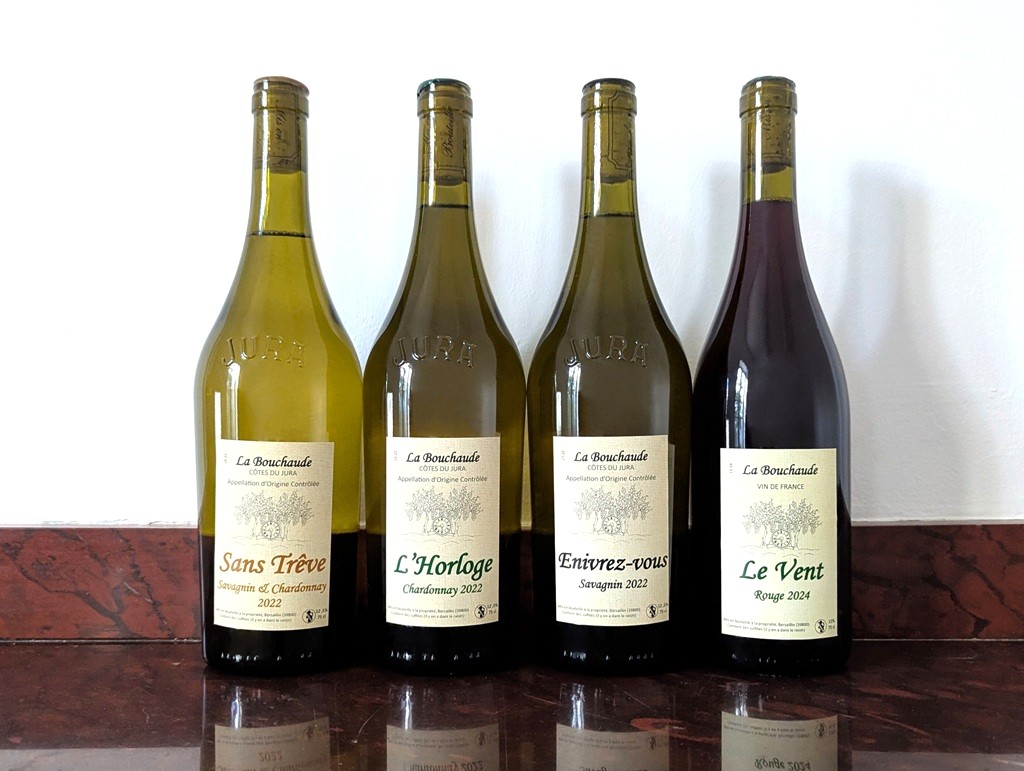 Nouvelles cuvées de La Bouchaude - Grain cave à vin