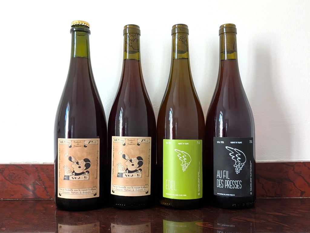 Nouvelles cuvées du Raisin à Plume - Grain cave à vin